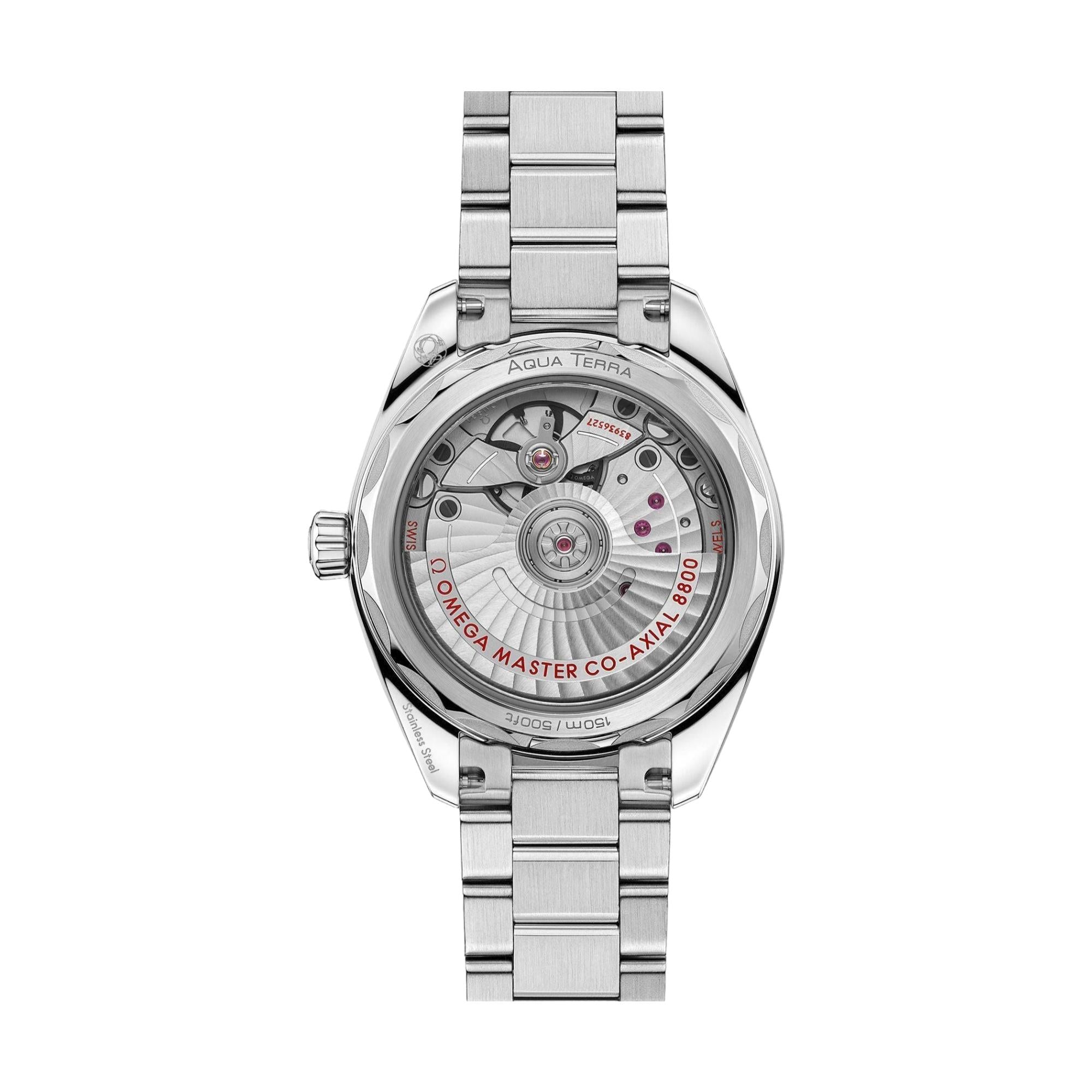 OMEGA Seamaster Aqua Terra 150M 34mm - Sea Blue on Bracelet
